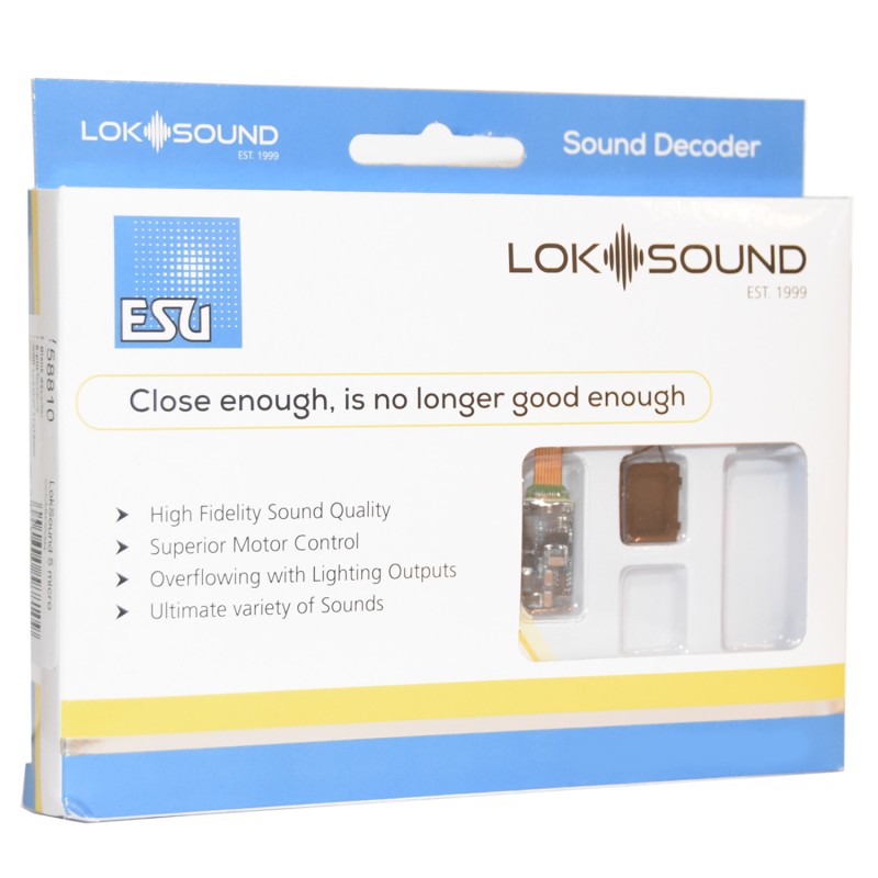 ESU LokSound 5 Micro 8-Pin DCC Sound Decoder